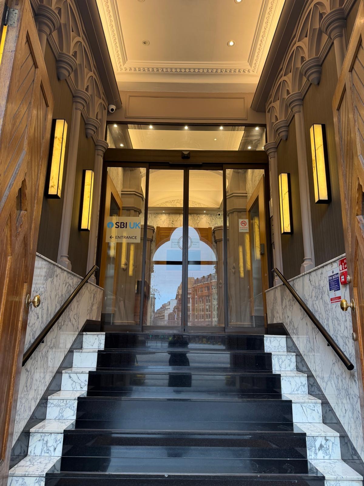Carlton House entrance lobby